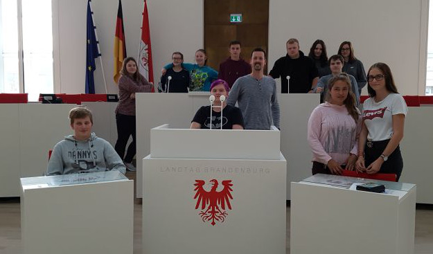 Besuch im Landtag